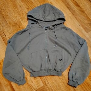 Pop flex zip cloud hoodie XS